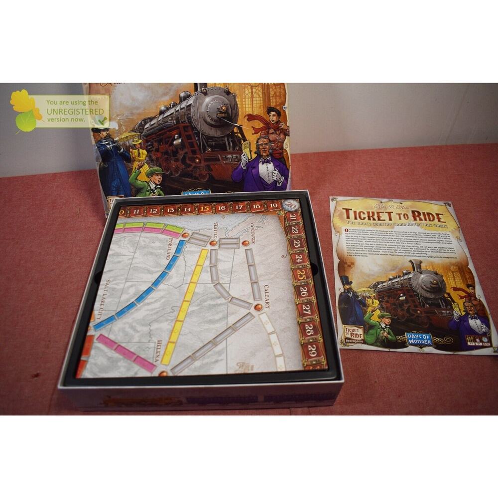 Ticket To Ride Board Game - Picture 2 of 9